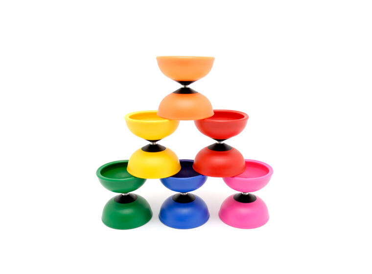 MB Diabolo Tornado | Gul Jonglering | Utan pinnar 