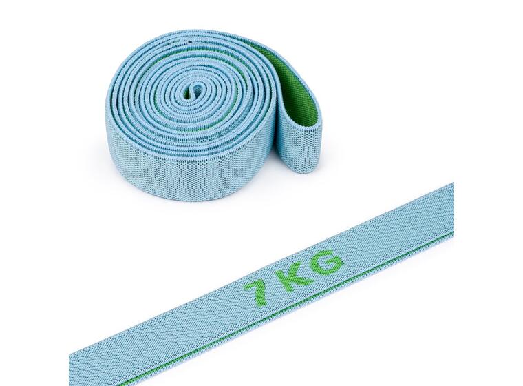 Träningsband i textil Lätt Kan användas i vatten | 7 kg | Grå/grön 