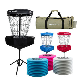 Disc Mania Discgolf Set School 30 golfdiscar putter | 3 korgar | 1 bag
