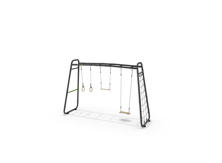 EXIT GetSet monkeybar MB310 Lekställning 379 x 115 cm utrustad