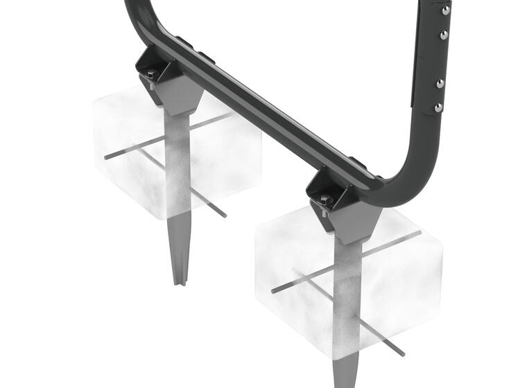 EXIT GetSet monkeybar MB310 Lekställning 379 x 115 cm utrustad