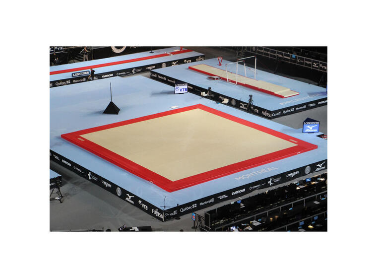 Gymnova Fristående golv 14x14 FIG Certifierat 