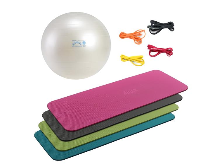 Hemmaträning med Fit-ball Matta | Powerband | Fit-Ball 