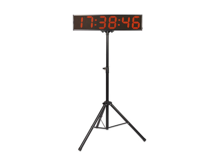 Klocka och Timer LED ata för utomhusbruk Inklusive fodral, stativ och batteri 