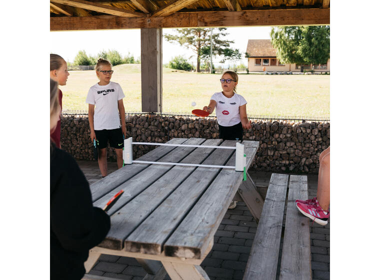 Portabelt utdragbart bordtennisnät Infällbart pingisnät