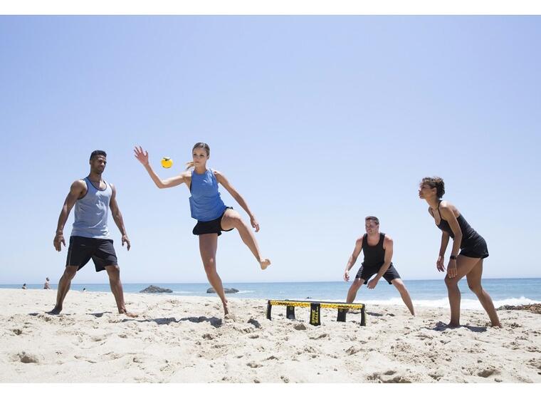 Spikeball PRO | Originalet Tävlingssetet | Studsmatta med boll 