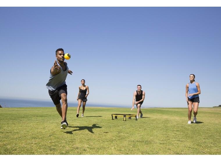 Spikeball PRO | Originalet Tävlingssetet | Studsmatta med boll 