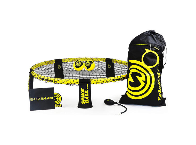 Spikeball PRO | Originalet Tävlingssetet | Studsmatta med boll 