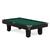 Biljardbord Master skiffer 8 fot Grön Simonis 860 duk 