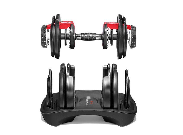Bowflex Selecttech Dumbbells 2-24 kg 1 x Justerbar hantel | 15 viktnivåer 