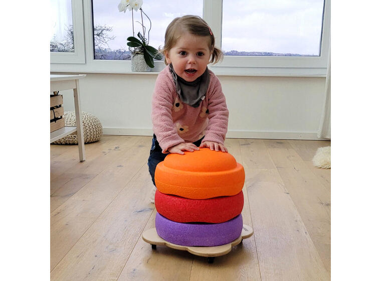 Pedalo rullbräda för balansstenar Förskolor| skolor| terapi | gymnastik 