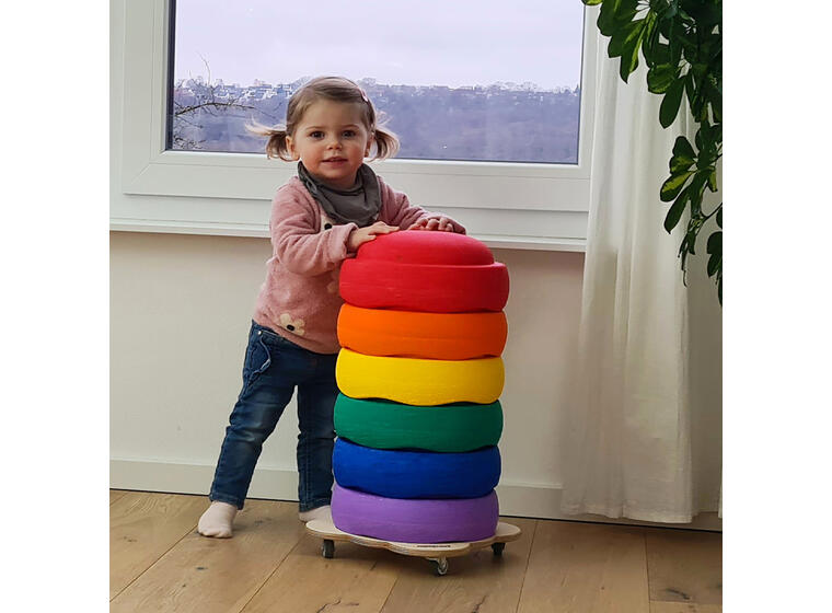 Pedalo rullbräda för balansstenar Förskolor| skolor| terapi | gymnastik 
