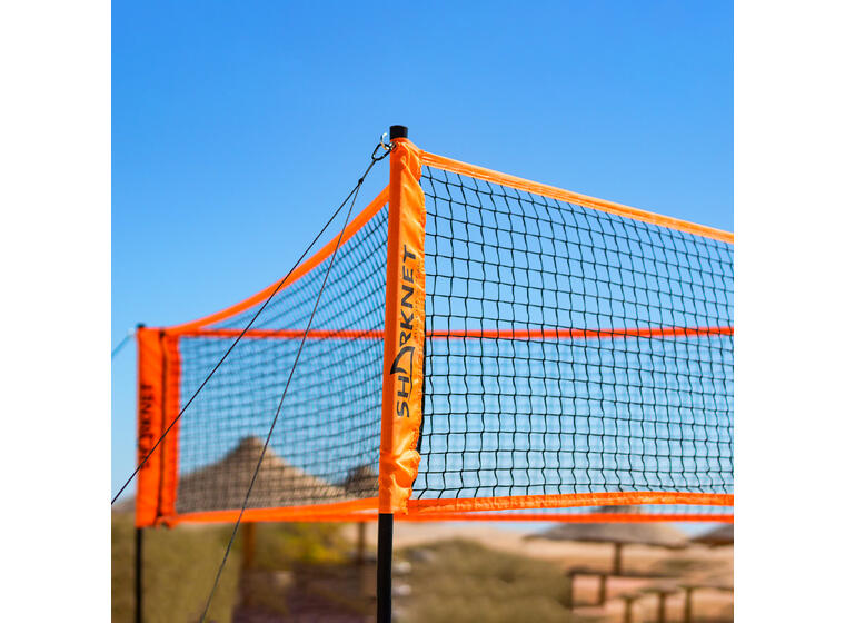 Sharknet Sandvolleyboll-set Triangelspel och vanligt spel 