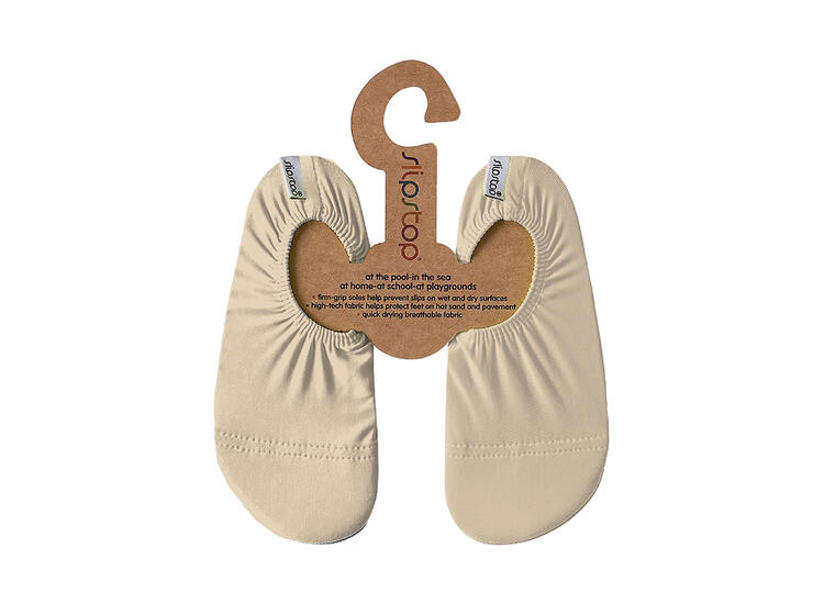 Slipstop Halksockor Beige Jr L Badstrumpor barn 