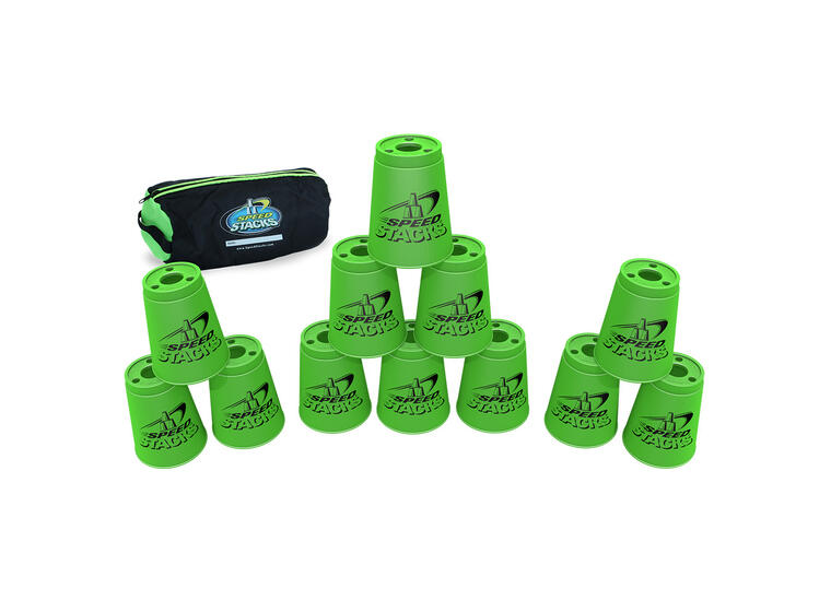 Speed Stacks koppar med förvaringsveska Grön | 12 koppar 