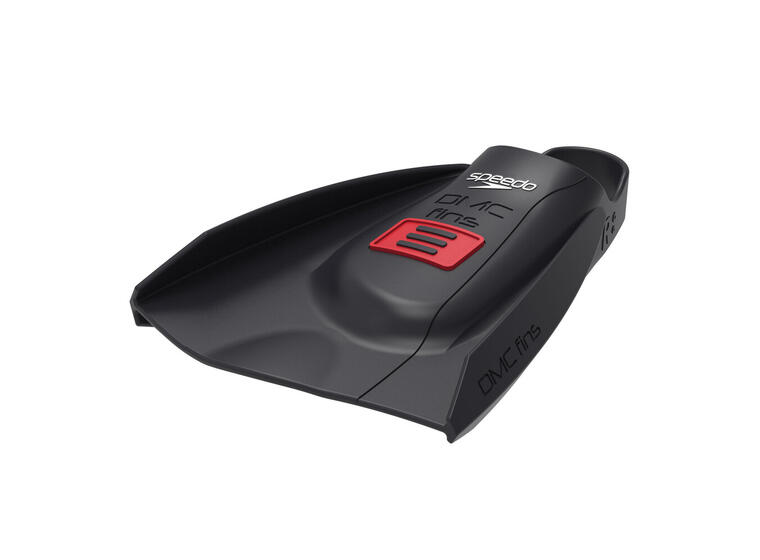 Speedo x DMC Elite Max Simfötter XS Simfenor med korta blad | Svart/Röd 