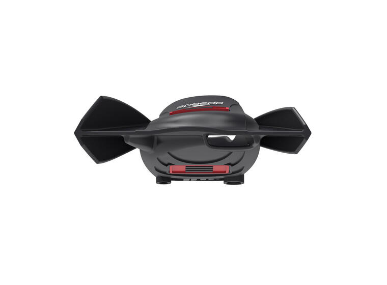 Speedo x DMC Elite Max Simfötter XS Simfenor med korta blad | Svart/Röd 