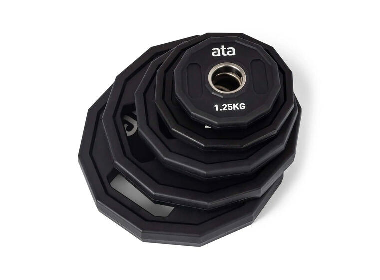 Viktpaket ata PU Hål 50mm | Total 107,5 kg 