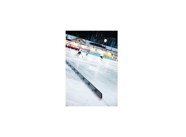 Bandysarg aluminium Komplett sarg för isbandy: 192 meter 