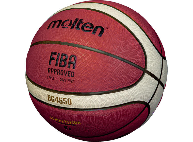 Basketboll Molten BG4550 DBB 6 FIBA Matchboll 