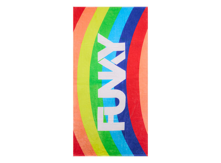 Funky Handduk Rainbowie Badhandduk 80 x 160 cm | Bomull 