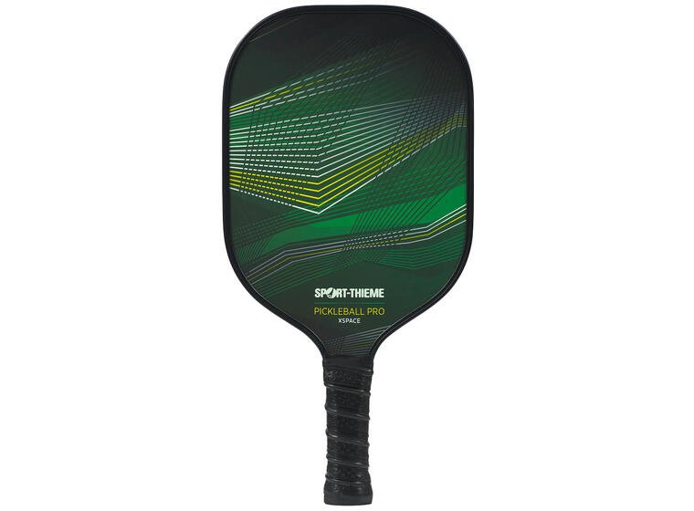 Pickleballrack Sport-Thieme XSpace 10mm Pickelboll | Träning Match | Grön/ svart 