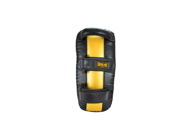 Punch Pad i läder | 40x19cm Mitts | 1 kg | Svart/guld 