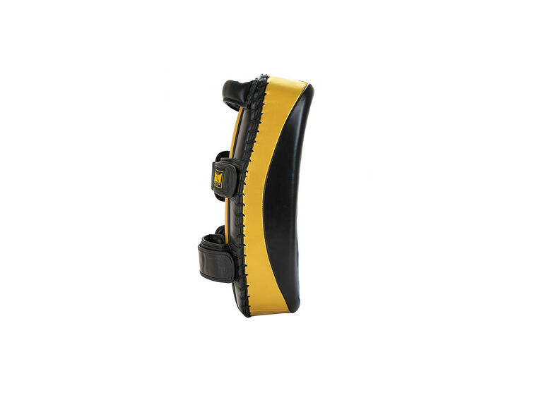 Punch Pad i läder | 40x19cm Mitts | 1 kg | Svart/guld 