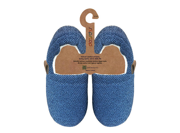 Slipstop Bootie Indigo S Flexibel toffel med halkskydd 