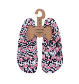 Slipstop Halksockor Flamingo Badstrumpor Vuxen