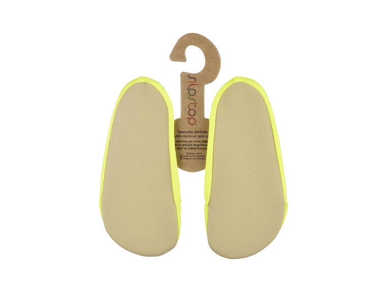 Slipstop Halksockor Yellow Jr XS Badstrumpor barn 