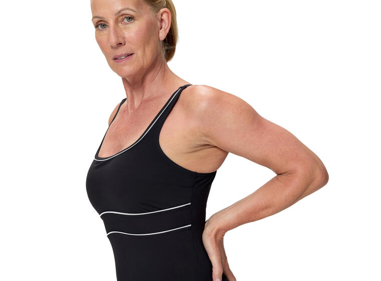 Solid Contour Eclipse Baddräkt 36 Speedo | Svart | Shape Comprex 