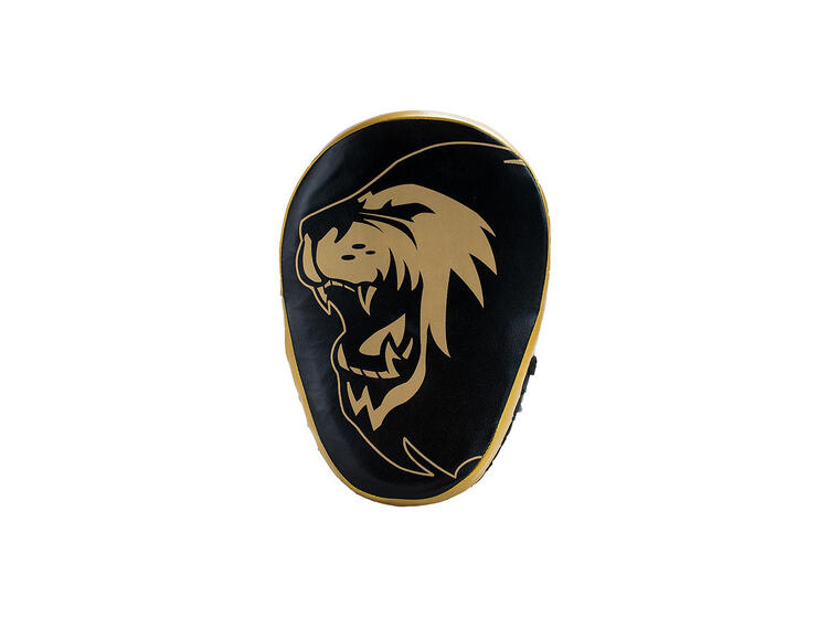 Super Pro Curved Punch Pads 26 x 19 x 6 cm | 500 gram | Black/ Gold 
