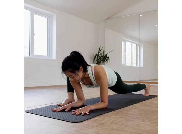 Yogamatta Evolution Eco Svart 183 x 60 x 0,4 cm 