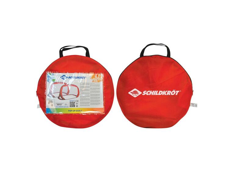 Fotbollsmål Pop-Up 120x80 cm | 2 st Set med 2 hopfällbara mål 