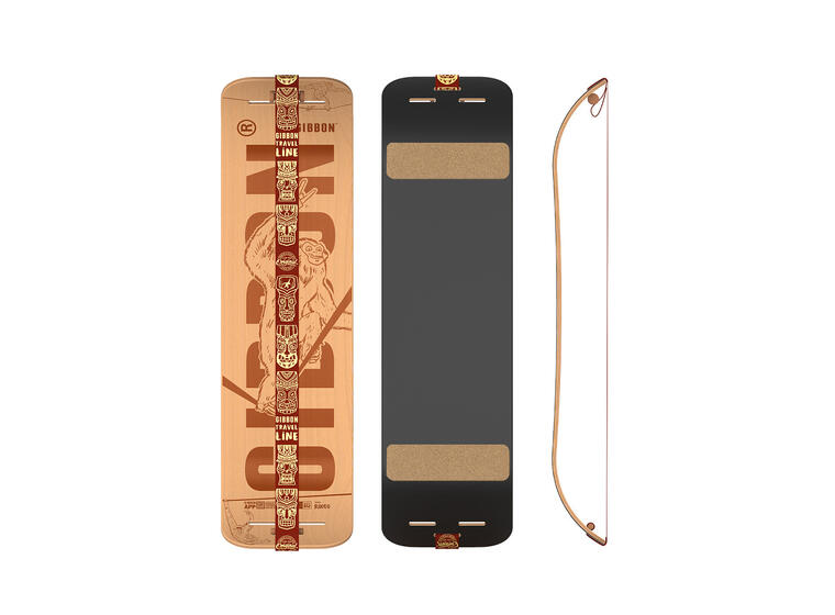 Gibbon Giboard Set Roots Rocker Travel Slackline set | Slackline på bräda 
