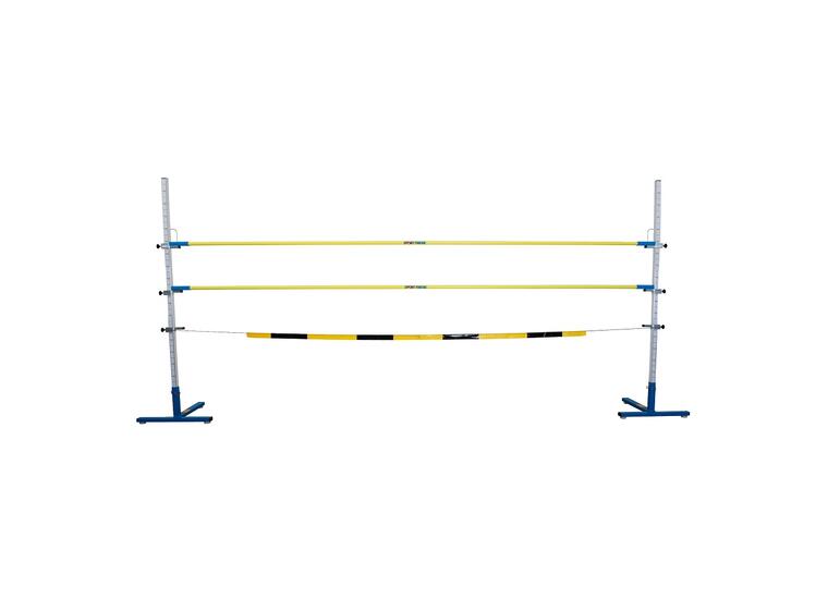 Höjdhoppsset 2 meter 1 stativ - 3 höjdhoppsribbor 