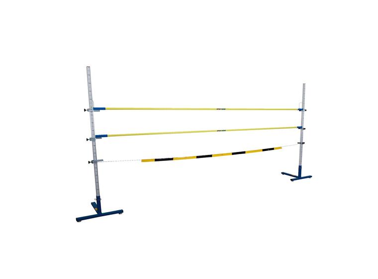 Höjdhoppsset 2 meter 1 stativ - 3 höjdhoppsribbor 
