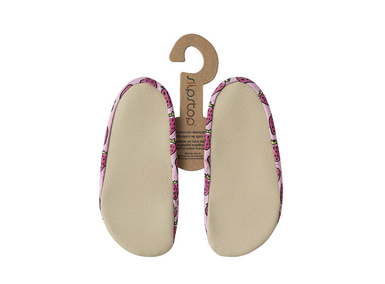 Slipstop Halksockor Strawberry L Badstrumpor barn 
