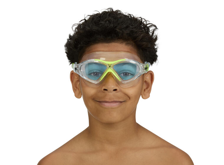 Super Seal Junior Mask Zoggs 6-14 år | Blå lins | Dykmask 