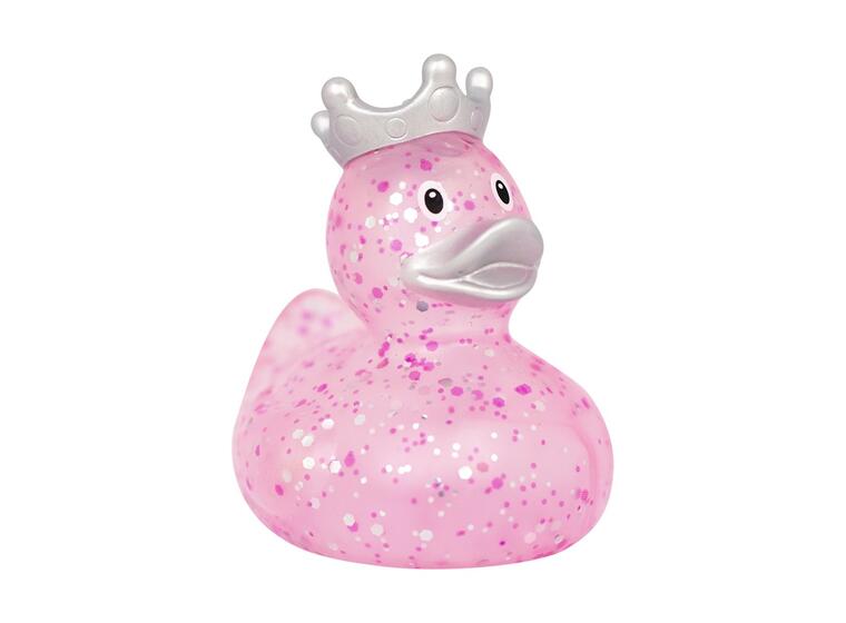 Badanka Glitter med krona | Rosa 