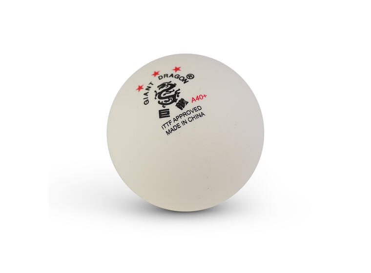 Bordtennisbollar Giant Dragon ABS40+ 6 st | ITTF godkända 