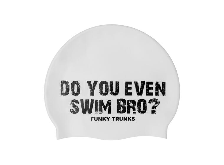 Funky Trunks Badmössa Silikon | White Swim Bro 