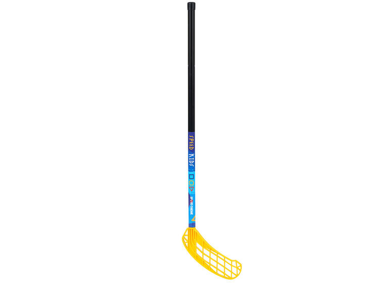 Innebandyklubba Speed Kids Gul Rakt blad Skaftlängd 80 cm. 