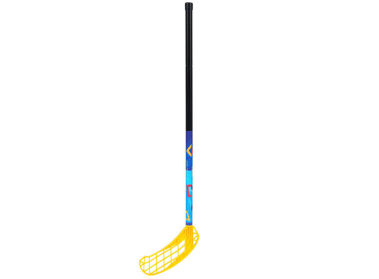 Innebandyklubba Speed Kids Gul Rakt blad Skaftlängd 80 cm. 