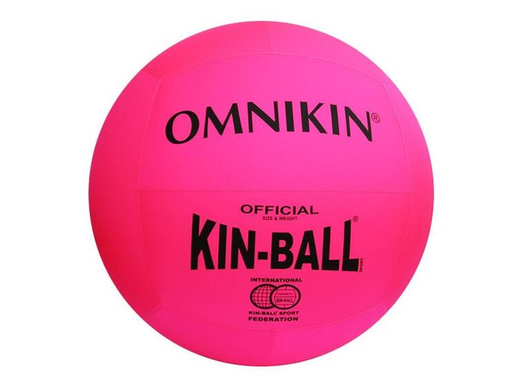 KIN-BALL Spelboll rosa Kinboll 122 cm | Stor svävande boll 