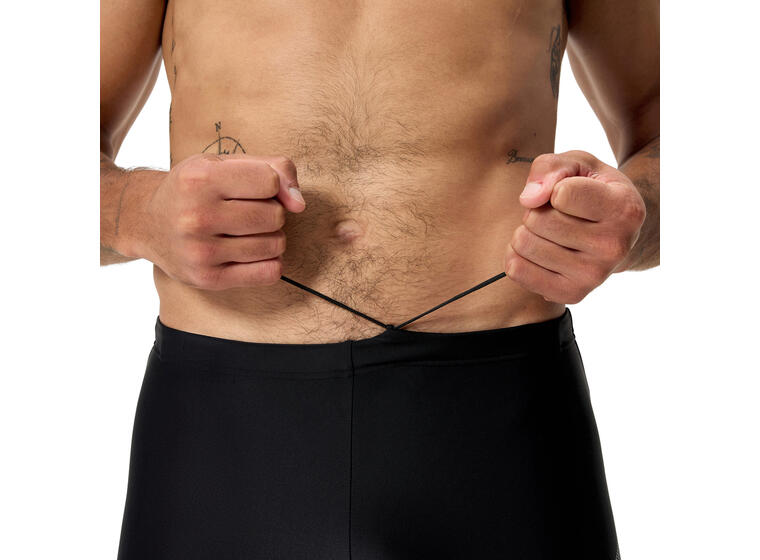 Medley Logo Jammer Badbyxa 38 Speedo | Svart/Grå | Enduraflex 