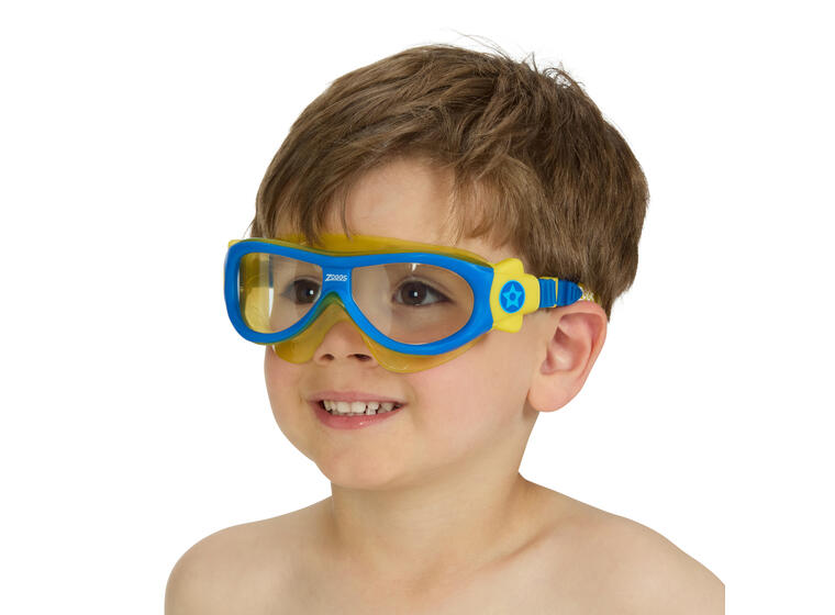 Paw Patrol CHASE Simglasögon Zoggs 2-6 år | Kids Mask | Klar Lins 