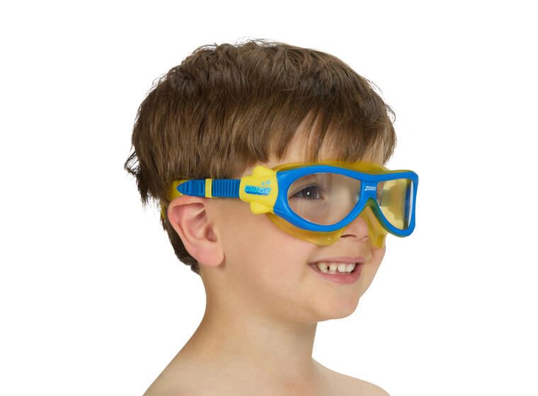 Paw Patrol CHASE Simglasögon Zoggs 2-6 år | Kids Mask | Klar Lins 