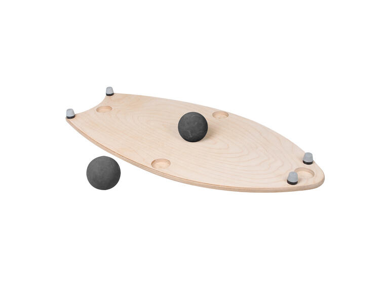 Pedalo Triple Balance Board Balansbräda med rulle och stopp 